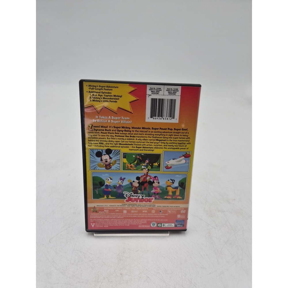 Mickey Mouse Clubhouse: Super Adventure DVD - Picture 5 of 7